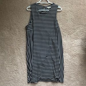 Navy T-shirt dress